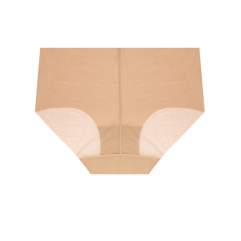 Caramel Invisible High-Waisted Brief