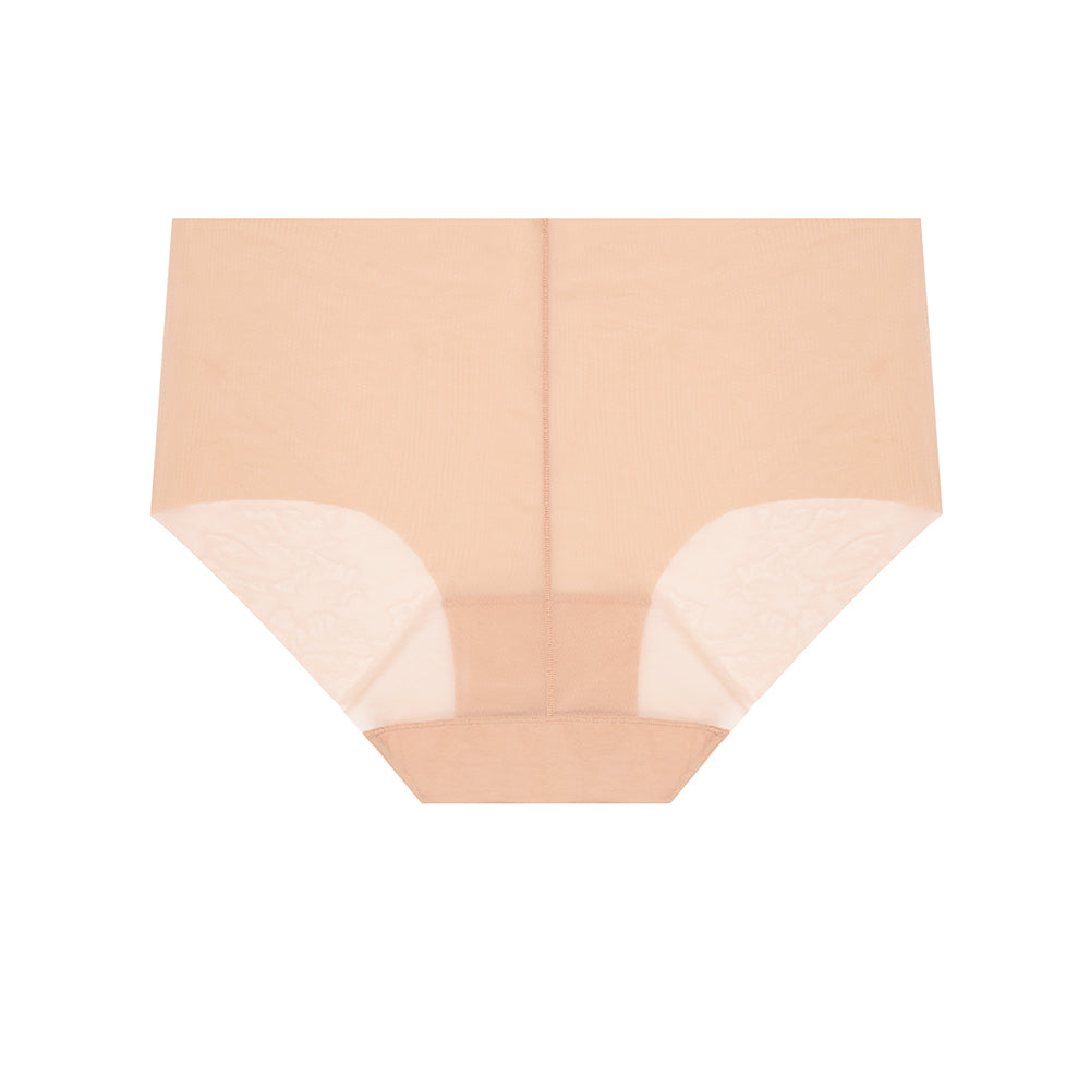Nude Invisible High-Waisted Brief